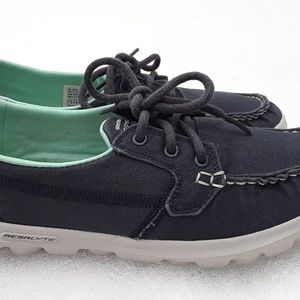 Women's sz 7.5 Skechers *On the Go* Boat Shoes
